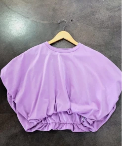 Wanderlust By Abby High-Low Cropped T-Shirt NEW