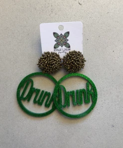 Wanderlust By Abby Drunk Dangle Earrings