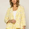 Wanderlust By Abby Floral Print Blazer