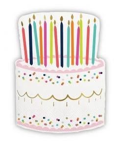 Wanderlust By Abby DRY GOODS Birthday Cake Napkins