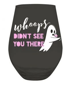 Wanderlust By Abby Whoops Didn't See You There Wine Glass