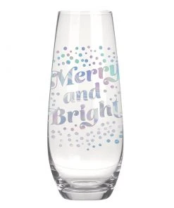 Wanderlust By Abby Merry And Bright Champagne Glass DRY GOODS
