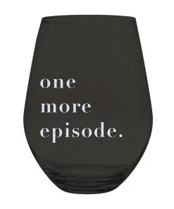 Wanderlust By Abby NEW One More Episode Wine Glass