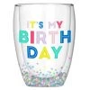 Wanderlust By Abby Its My Birthday Stemless Wine Glass