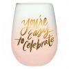 Wanderlust By Abby DRY GOODS You're Easy To Celebrate Wine Glass 1 Wanderlust By Abby DRY GOODS You're Easy To Celebrate Wine Glass