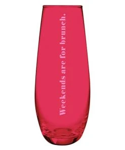 Wanderlust By Abby Weekends Are For Brunch Flute