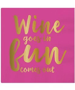 Wanderlust By Abby NEW Wine Goes In Napkins