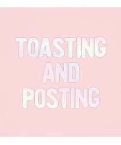 Wanderlust By Abby Toasting And Posting Napkin