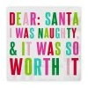 Wanderlust By Abby Dear Santa, I Was Naughty Napkins DRY GOODS