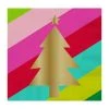 Wanderlust By Abby Gold Christmas Tree Napkins