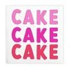 Wanderlust By Abby Cake Cake Cake - Napkins