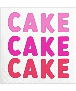 Wanderlust By Abby Cake Cake Cake - Napkins