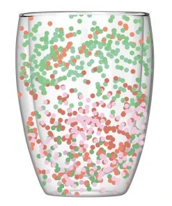 Wanderlust By Abby DRY GOODS Christmas Confetti Glass