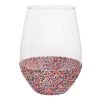 Wanderlust By Abby Jumbo Sprinkle Wine Glass