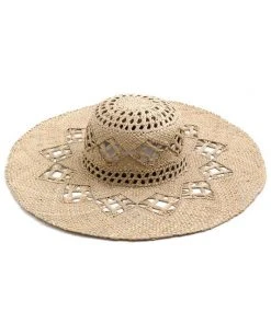 Wanderlust By Abby Handmade Straw Hat NEW