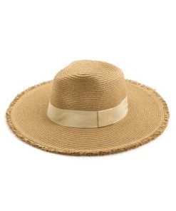 Wanderlust By Abby Straw Weave Floppy Hat