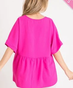 Wanderlust By Abby Plus Size V Neck Flowy Top