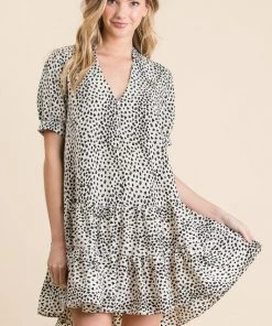 Wanderlust By Abby NEW Button Down Mini Dress