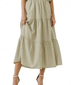 Wanderlust By Abby SALE Tiered Maxi Skirt