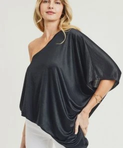 Wanderlust By Abby One Shoulder Top NEW