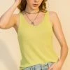 Wanderlust By Abby NEW V Neck Sweater Tank Top
