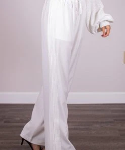 Wanderlust By Abby Wide Leg Drawstring Pants NEW