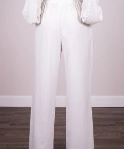 Wanderlust By Abby Wide Leg Drawstring Pants NEW