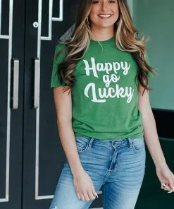 Wanderlust By Abby NEW Happy Go Lucky Shirt