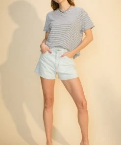 Wanderlust By Abby Crew Neck Loose Fit T Shirt