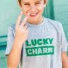 Wanderlust By Abby NEW Lucky Charm Youth Tee