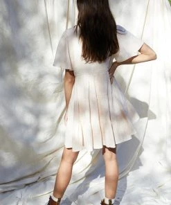 Wanderlust By Abby Woven Gauze Babydoll Dress NEW