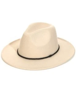 Wanderlust By Abby NEW Rope Strap Fedora Hat