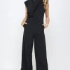 Wanderlust By Abby High Cowl Neck Jumpsuit NEW