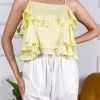 Before You Cancan Ruffled Cami NEW