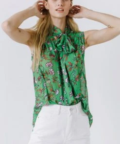 Wanderlust By Abby Floral Print Blouse