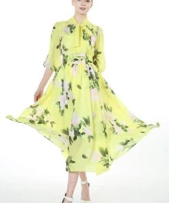 Wanderlust By Abby NEW Chiffon Flare Dress