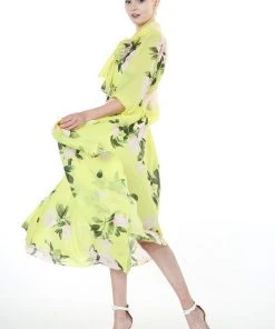 Wanderlust By Abby NEW Chiffon Flare Dress