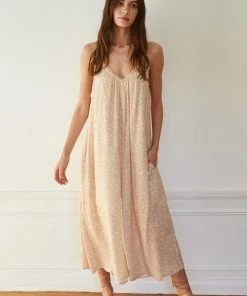 Wanderlust By Abby NEW Woven Cami Strapped Jumpsuit