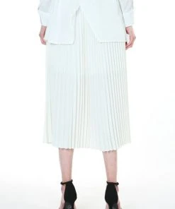 Wanderlust By Abby Pleated Flare Skirt