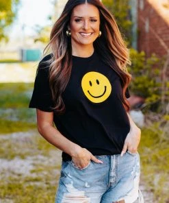 Wanderlust By Abby All Smiles Here Tee NEW