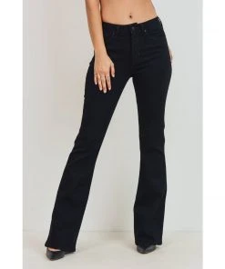 JBD Denim NEW JBD Black Skinny Flare Jeans