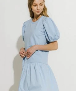 Wanderlust By Abby Knit Woven Mixed Dress NEW