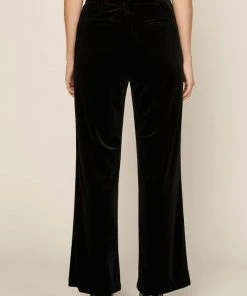 Wanderlust By Abby Velvet Wide Leg Pants