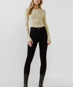 Wanderlust By Abby Piping Detail Top CLOTHING