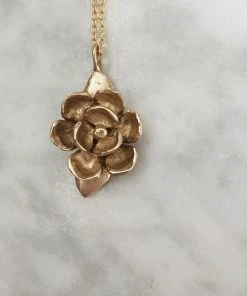 Mimosa Handcrafted Mimosa Magnolia Necklace NEW