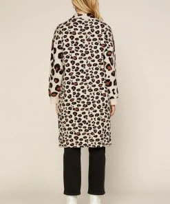 Wanderlust By Abby NEW Leopard Midi Cardigan