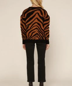 Wanderlust By Abby Zebra Sweater