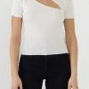 Wanderlust By Abby Cut Out Knit Top CLOTHING