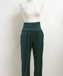 Wanderlust By Abby Satin Joggers