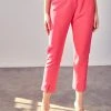 Wanderlust By Abby Pintuck Slit Bottom Pants NEW